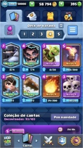 Conta Clash Royale Level 10