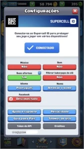 Conta Clash Royale Level 10