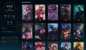 Conta lol 450 skins, 23 míticas, todas ultimates, 34 lendári - League of Legends