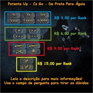 Patente Up - Cs Go - Counter Strike