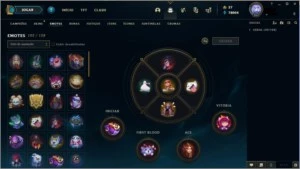 CONTA LEAGUE OF LEGENDS DIAMANTE 2 E VALORANT LOL