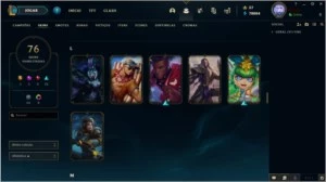CONTA LEAGUE OF LEGENDS DIAMANTE 2 E VALORANT LOL
