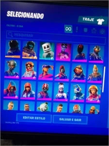 Conta Fortnite com Salve o Mundo