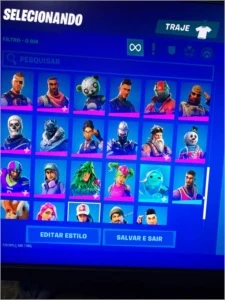 Conta Fortnite com Salve o Mundo