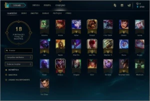 CONTA PLATINA 3 - League of Legends LOL