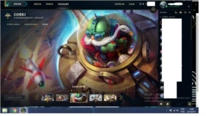 CONTA LV 30 UFO CORKI RARISSÍMA!  GOLD 4 + CONTA PBE - League of Legends LOL