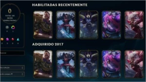 CONTA PLATINA 4 80% winrate - League of Legends LOL