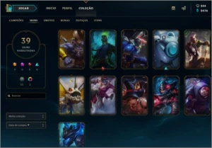 Conta Gold 5 League Of Legends lol
