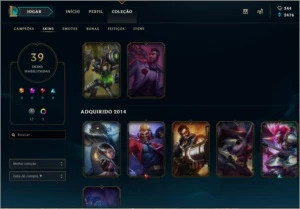 Conta Gold 5 League Of Legends lol
