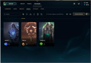 Conta Gold 5 League Of Legends lol