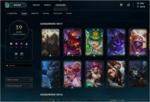 Conta Gold 5 League Of Legends lol