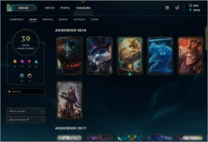 Conta Gold 5 League Of Legends lol