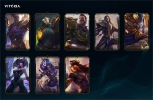 Conta LoL (778 skins) +  Valorant - League of Legends