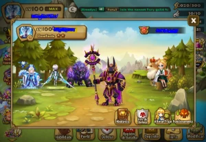 Verônica ,  Thebae, Pater, robo dark LD nat5 Summoners war