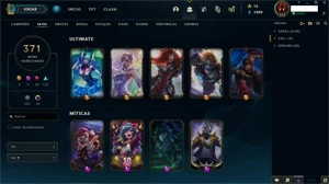 Conta lvl 244 LOL - League of Legends