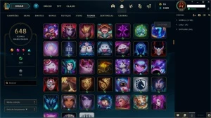 Conta lvl 244 LOL - League of Legends