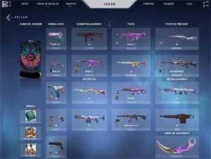 Conta Valorant Karambit velocidade