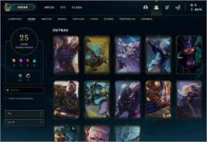 CONTA DE LOL, GOLD2, 25 SKINS, 3 CROMAS, M7 DE YASUO!!! - League of Legends