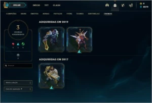 CONTA DE LOL, GOLD2, 25 SKINS, 3 CROMAS, M7 DE YASUO!!! - League of Legends