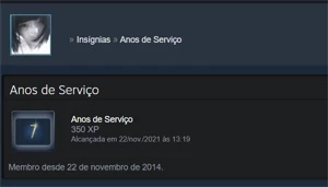 CONTA CSGO PRIME + INSIGNA LEALDADE - Counter Strike