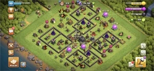 CONTA CV9 full Clash of Clans.