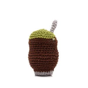Chaveiro cuia média em amigurumi - Artesanato e Personalizados