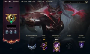 Conta Prata 4, todos os campeões e 198 skins. - League of Legends LOL