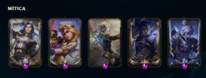 Conta Prata 4, todos os campeões e 198 skins. - League of Legends LOL