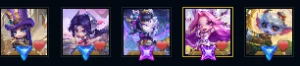 Conta Prata 4, todos os campeões e 198 skins. - League of Legends LOL