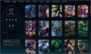 Conta de LoL platina 3 - League of Legends