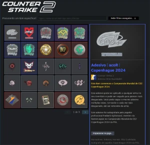 Conta Steam Lvl 15  Cs2 14 medalhas GC + FACEIT