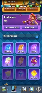 🏆 Conta Clash Royale bem diferenciada 🏆