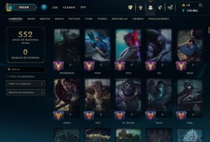 Conta Main Mordekaiser M44 Unranked - League of Legends LOL