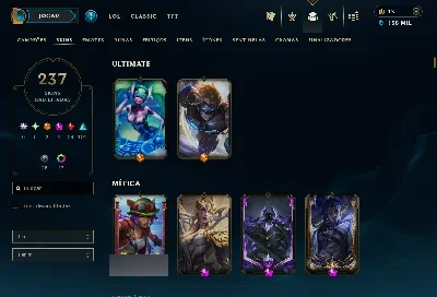 Conta Main Mordekaiser M44 Unranked - League of Legends LOL
