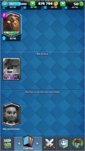 Conta Clash Royale Xp 12 e 15 Lendárias
