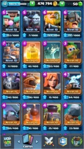 Conta Clash Royale Xp 12 e 15 Lendárias