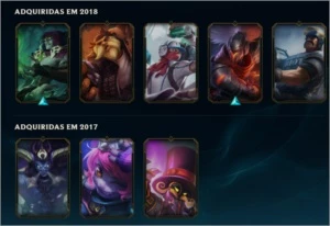Conta de lol Gold 1 - League of Legends