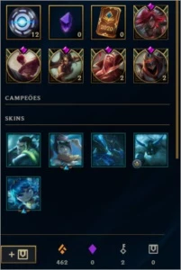 Conta de lol Gold 1 - League of Legends