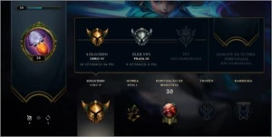 Combo 3 Contas- 1 Gold 2 , 2 Plat 4 - League of Legends LOL