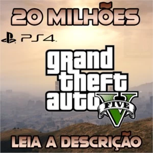 Dinheiro Gta 5 Ps4/Ps5 20 Milhões