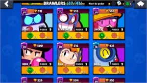 Conta Brawl Stars 18.2k troféus barata