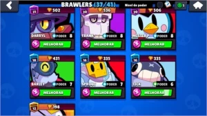 Conta Brawl Stars 18.2k troféus barata