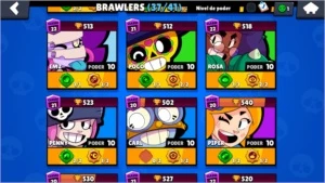 Conta Brawl Stars 18.2k troféus barata