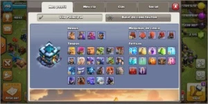 Clash of Clans, cv13, quase full