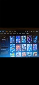 conta LOL nível 105 76 skins - League of Legends