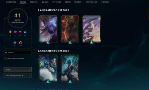 Conta mestre 15k EA mmr bom - League of Legends LOL