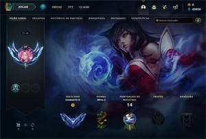 Conta Diamante 4 - Smurf LOL (league of legends) ELOMOON