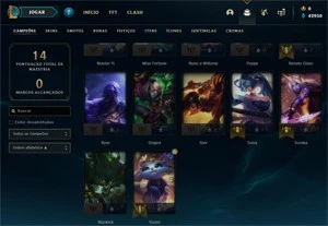 Conta Diamante 4 - Smurf LOL (league of legends) ELOMOON