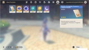 Conta Genshin Impact Iniciante Ganyu+Harpa Celestial AR15