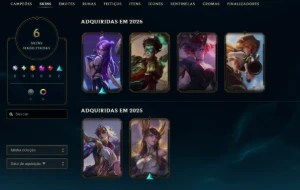 Conta mestre league of legends LOL